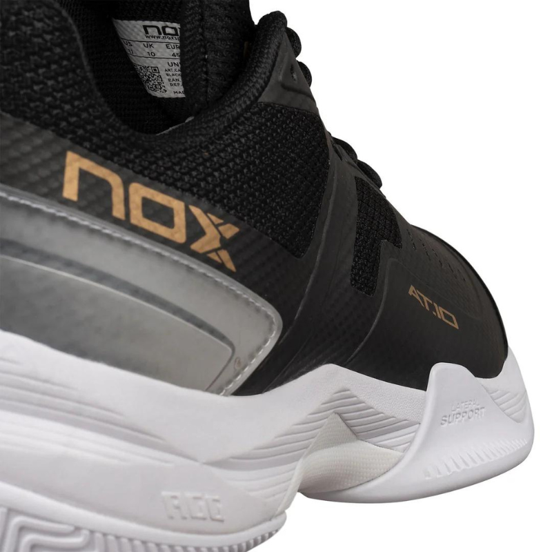 Chaussures de padel Homme Nox AT10 Pro Noir/Gold