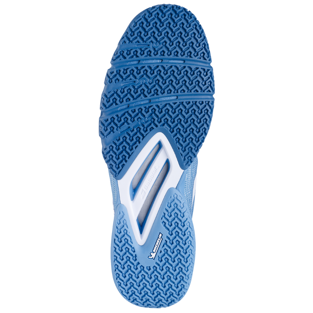 Chaussures de padel Homme Babolat Jet Viva Bleu/Blanc