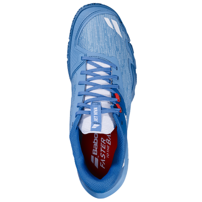 Chaussures de padel Homme Babolat Jet Viva Bleu/Blanc