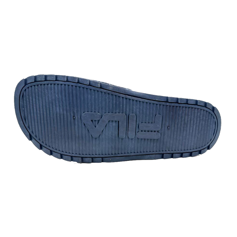 Claquettes Homme Fila Heritage Slide Bleu Marine