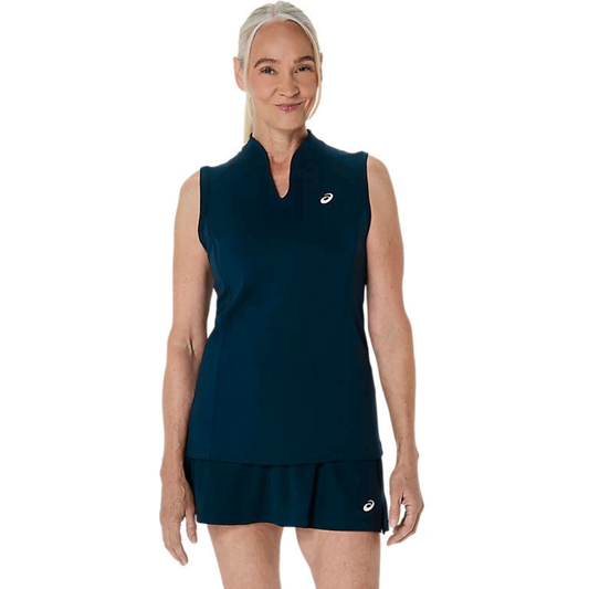 Débardeur Asics Court Tank Bleu Marine Femme
