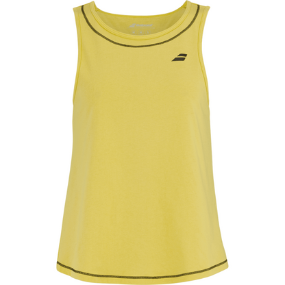 Débardeur Babolat Exercise Cotton Tank Jaune Femme