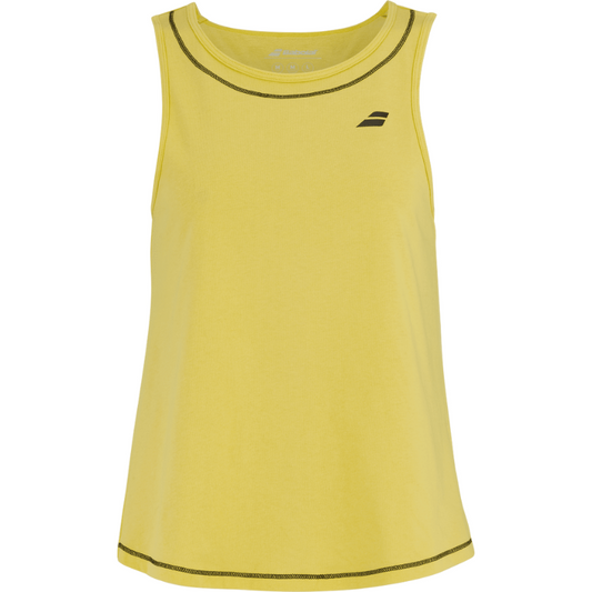 Débardeur Babolat Exercise Cotton Tank Jaune Femme