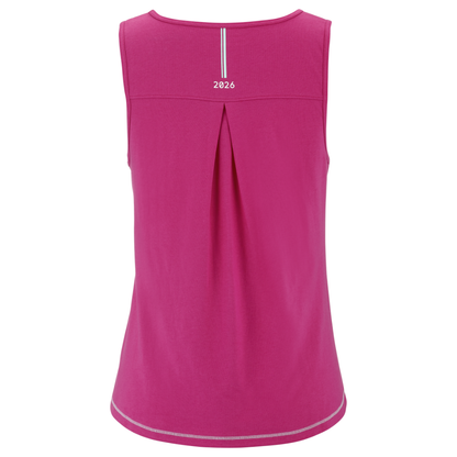 Débardeur Babolat Exercise Cotton Tank Rose Femme