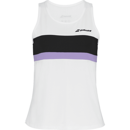 Débardeur Babolat Padel Tank Blanc Femme