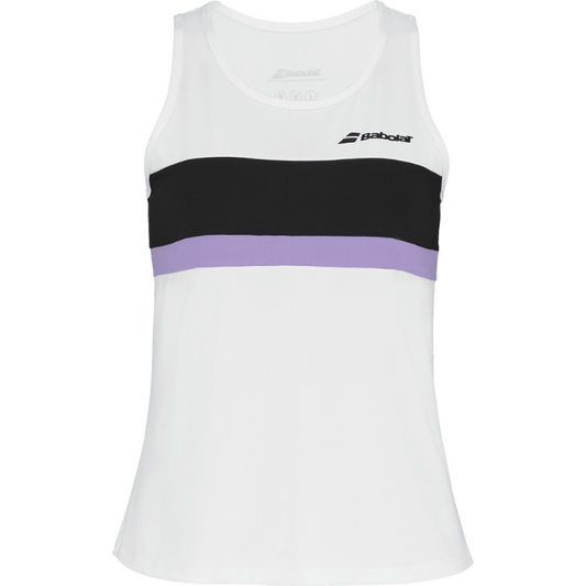 Débardeur Babolat Padel Tank Blanc Femme