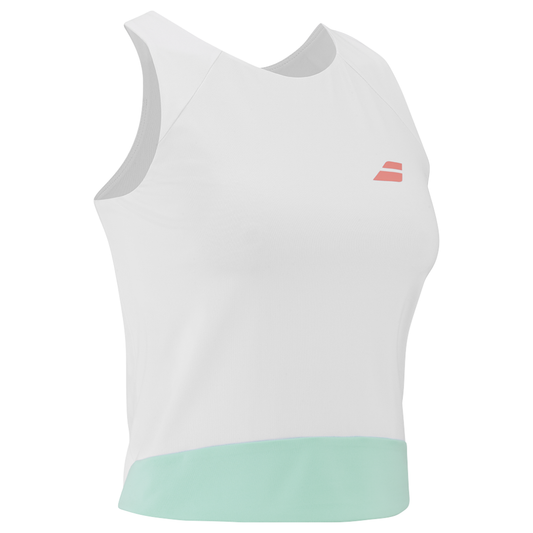 Débardeur Babolat Perf Blanc Femme