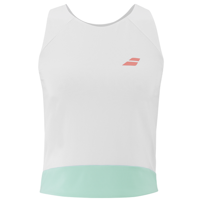 Débardeur Babolat Perf Blanc Femme