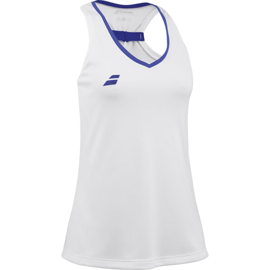 Débardeur Babolat Play Tank Top Blanc Femme