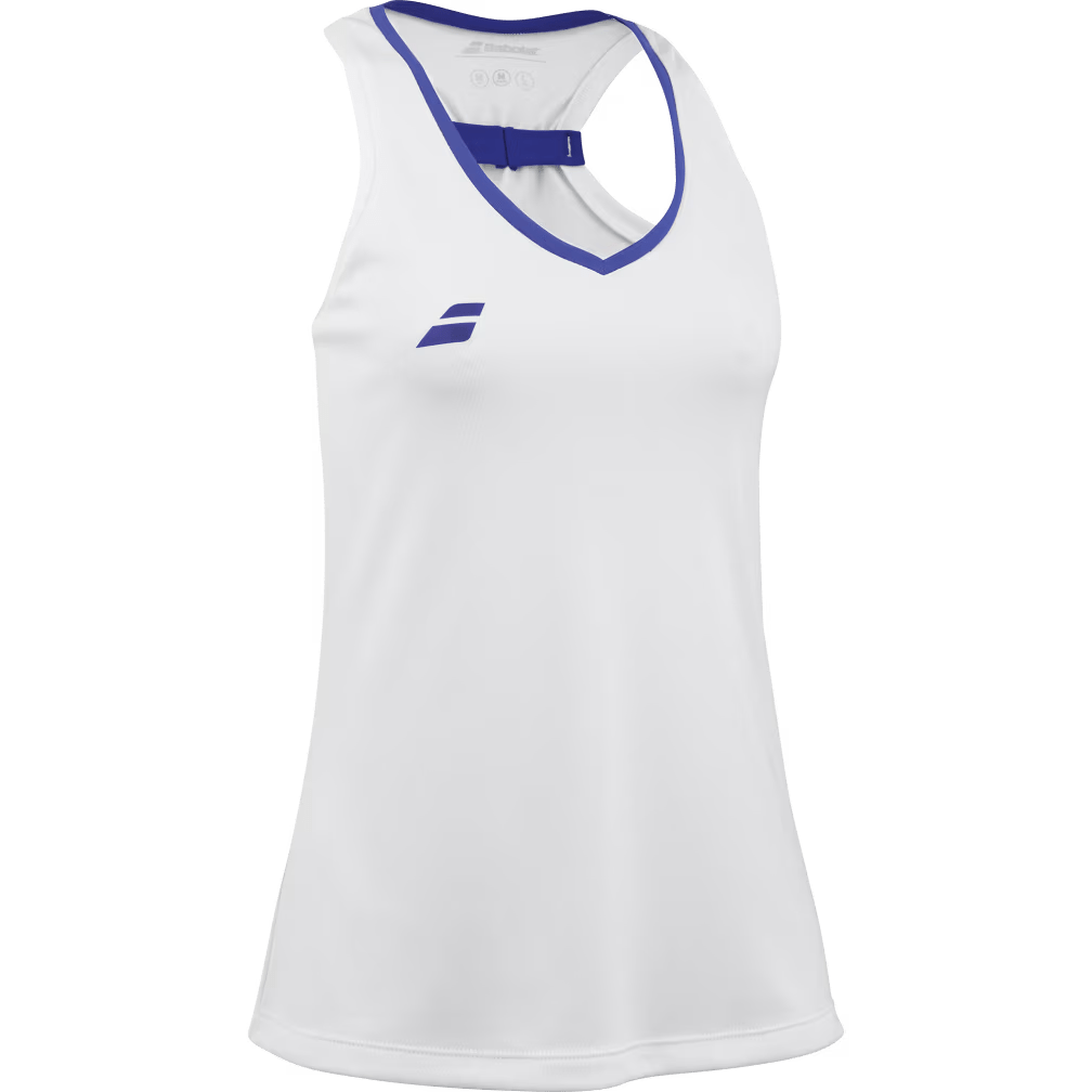 Débardeur Babolat Play Tank Top Blanc Femme
