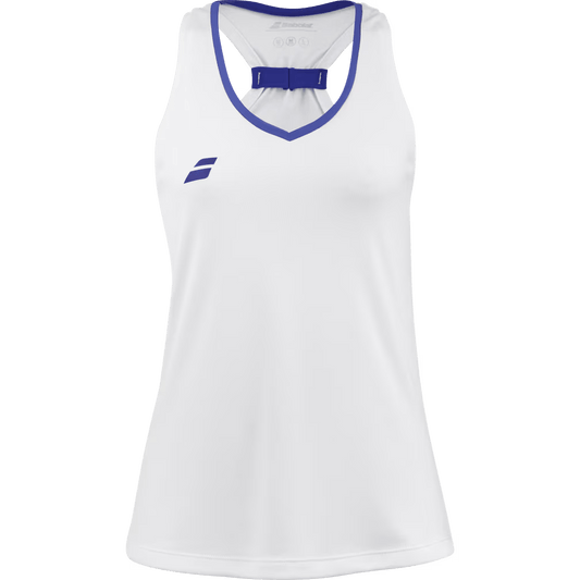 Débardeur Babolat Play Tank Top Blanc Femme