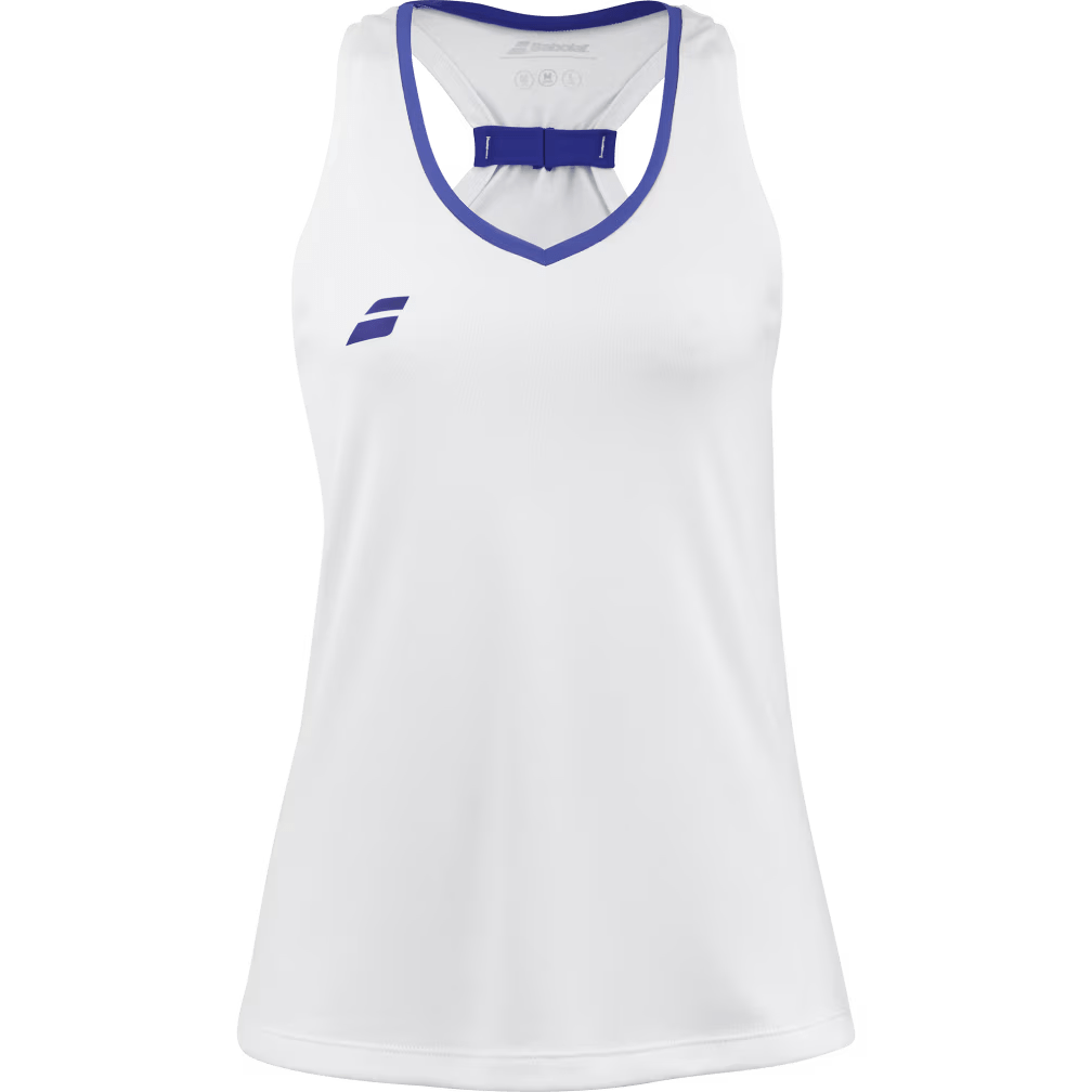 Débardeur Babolat Play Tank Top Blanc Femme