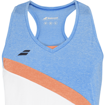 Débardeur Babolat Play Tank Top Blanc Femme