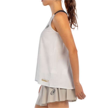 Débardeur Bullpadel Agore Blanc Femme