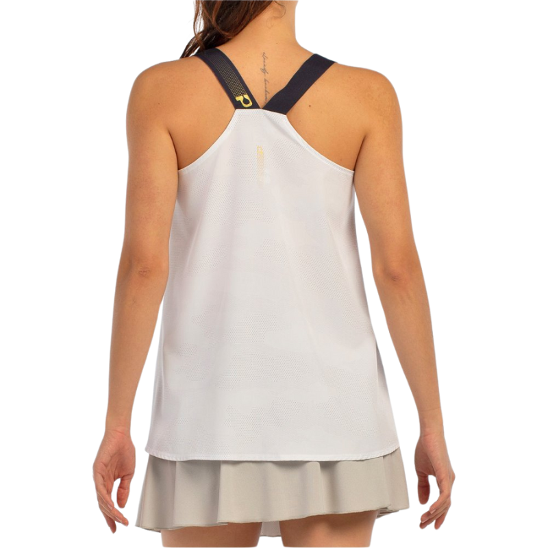 Débardeur Bullpadel Agore Blanc Femme
