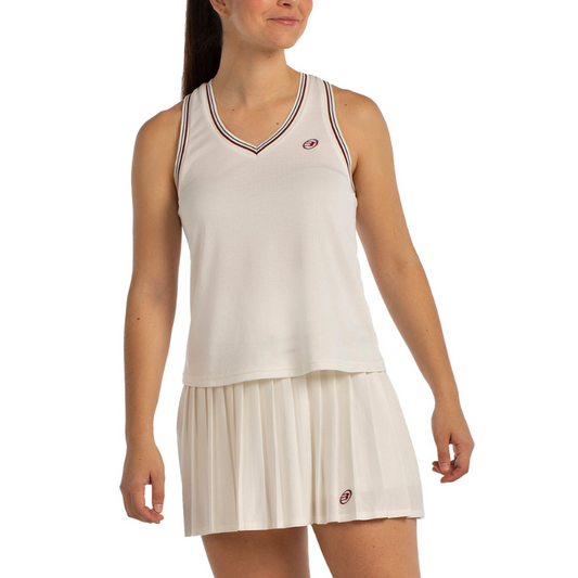 Débardeur Bullpadel Aza Beige Femme