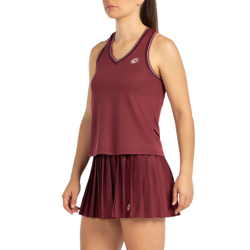 Débardeur Bullpadel Aza Rouge Femme