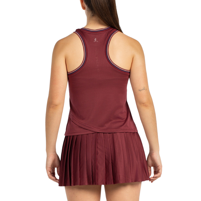 Débardeur Bullpadel Aza Rouge Femme