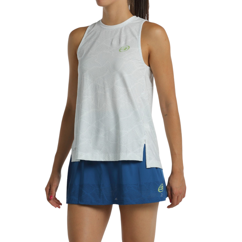 Débardeur Bullpadel Batea Blanc Femme