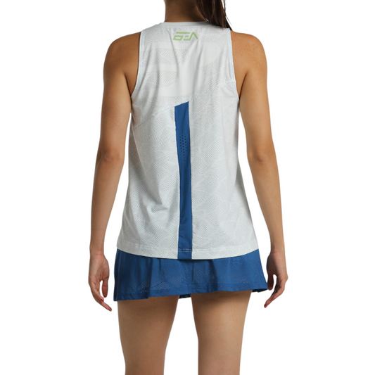 Débardeur Bullpadel Batea Blanc Femme