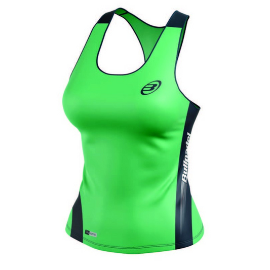 Débardeur Bullpadel Binas Vert Femme