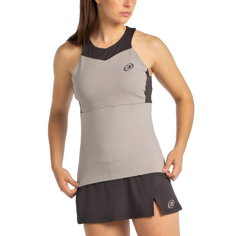 Débardeur Bullpadel Erare Gris Femme