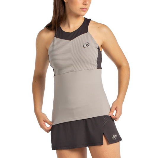 Débardeur Bullpadel Erare Gris Femme