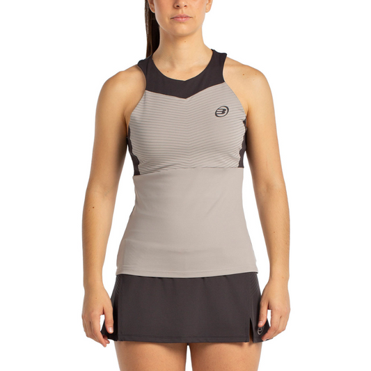 Débardeur Bullpadel Erare Gris Femme