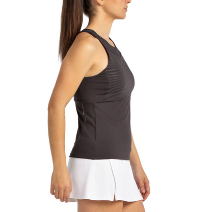 Débardeur Bullpadel Erare Noir Femme