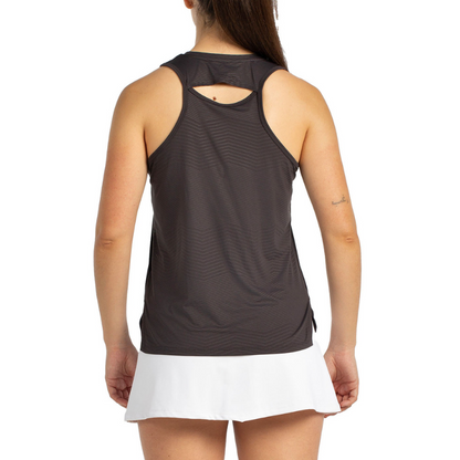 Débardeur Bullpadel Etilo Noir Femme