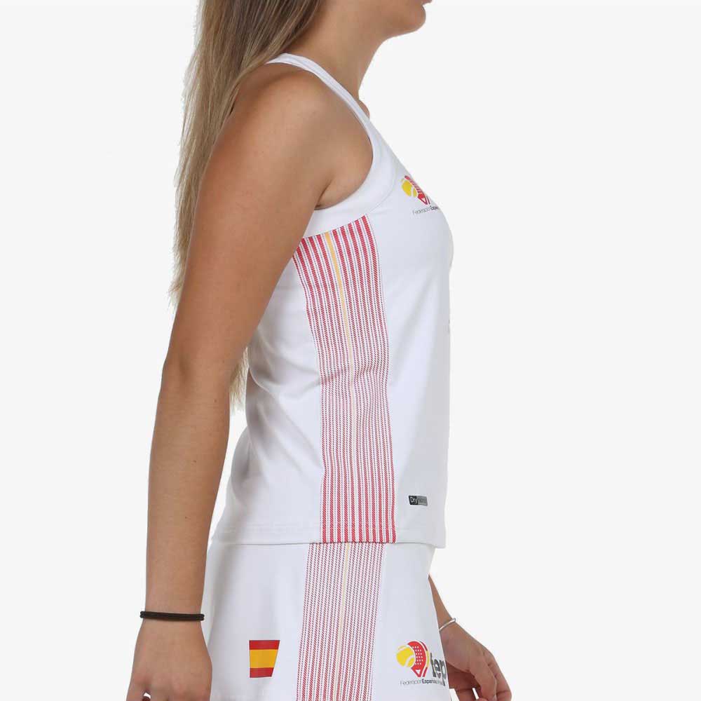 Débardeur Bullpadel Exima Replica FEP Blanc Femme