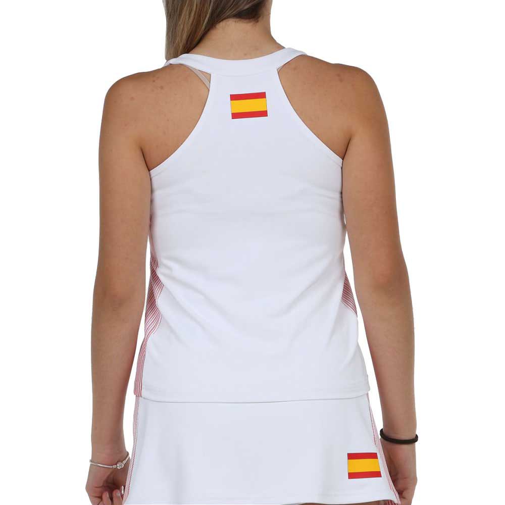 Débardeur Bullpadel Exima Replica FEP Blanc Femme