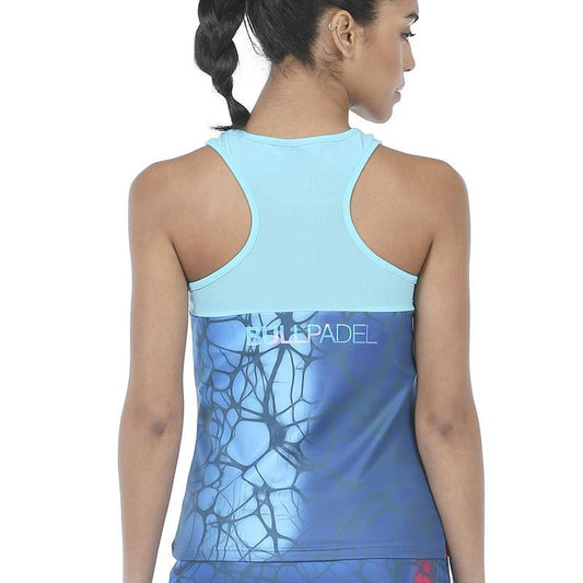 Débardeur Bullpadel Irus Bleu Femme