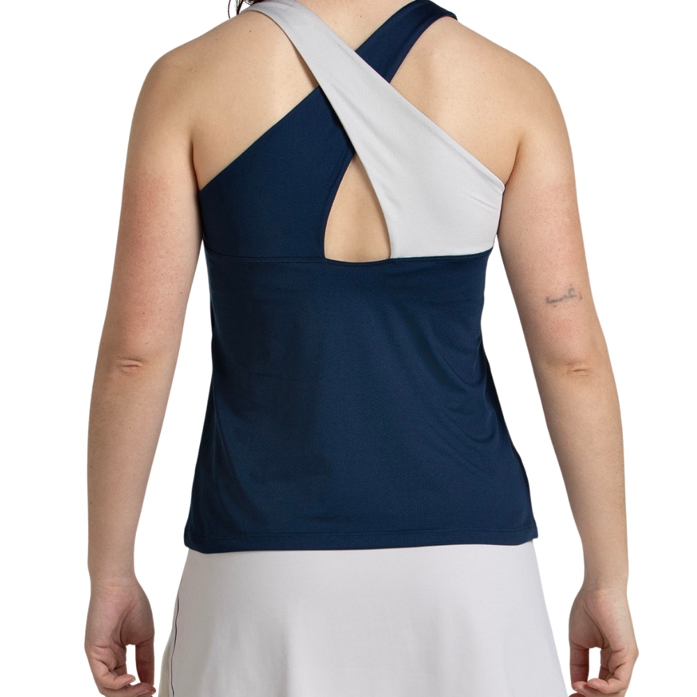 Débardeur Bullpadel Pado Bleu Marine Femme