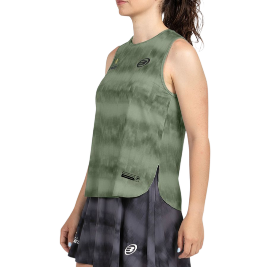 Débardeur Bullpadel Parnav Kaki Femme