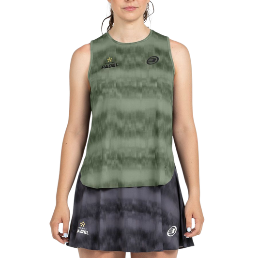 Débardeur Bullpadel Parnav Kaki Femme