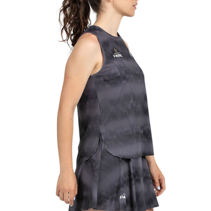 Débardeur Bullpadel Parnav Noir Femme
