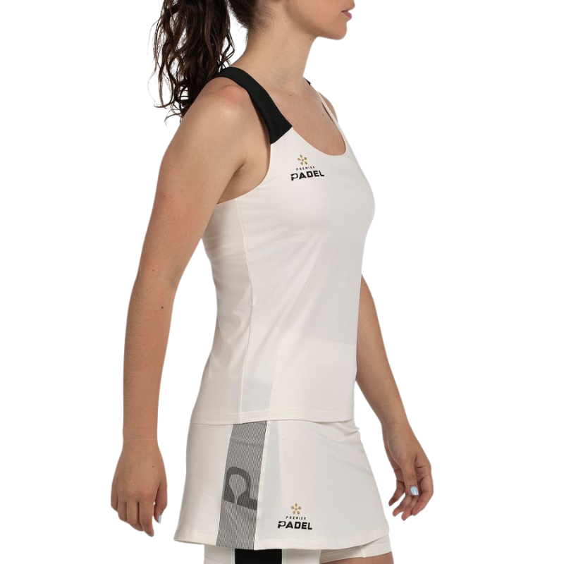 Débardeur Bullpadel Pirac Blanc Femme