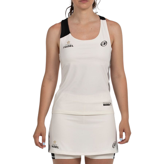 Débardeur Bullpadel Pirac Blanc Femme