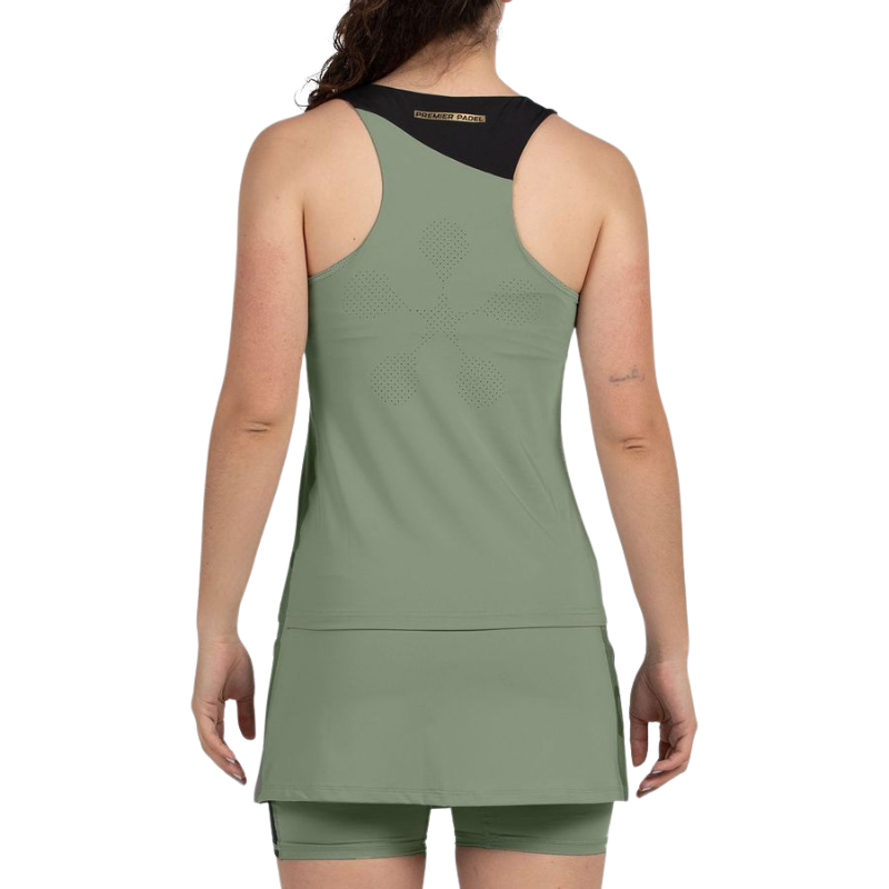 Débardeur Bullpadel Pirac Kaki Femme