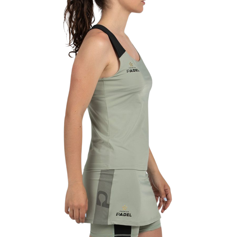 Débardeur Bullpadel Pirac Vert Femme