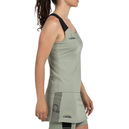 Débardeur Bullpadel Pirac Vert Femme