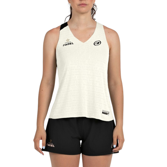 Débardeur Bullpadel Piura Blanc Femme