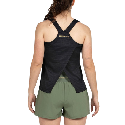 Débardeur Bullpadel Piura Noir Femme