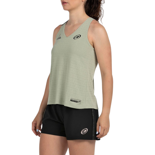 Débardeur Bullpadel Piura Vert Femme