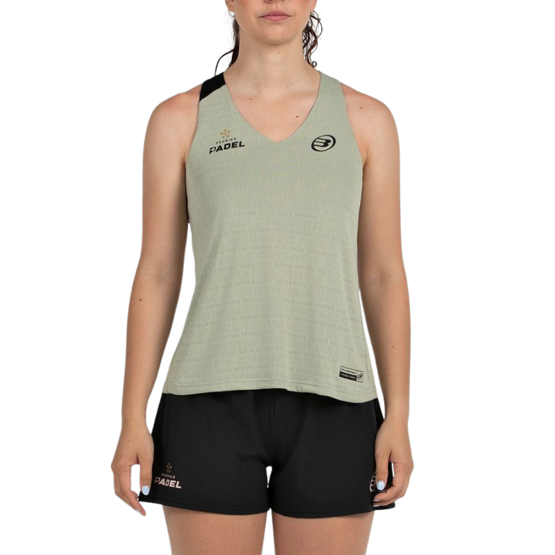 Débardeur Bullpadel Piura Vert Femme