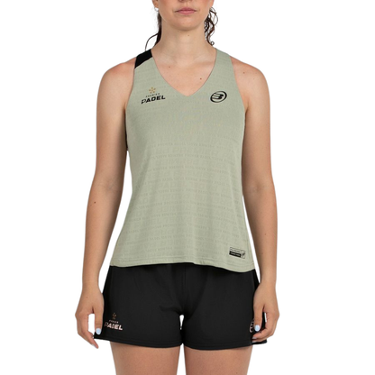 Débardeur Bullpadel Piura Vert Femme