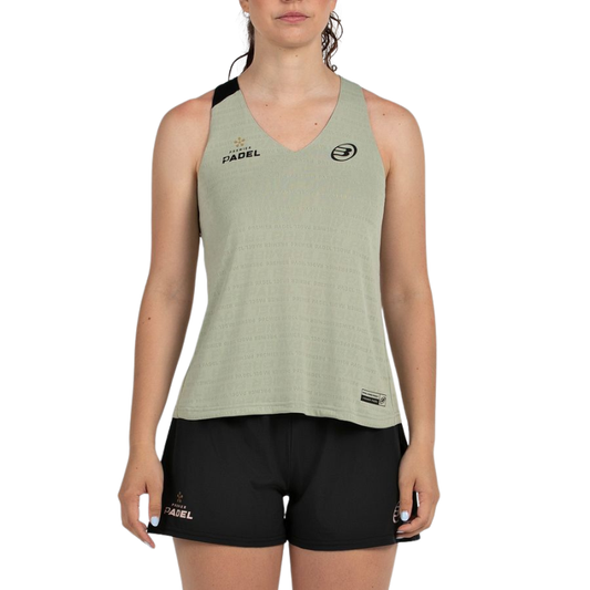 Débardeur Bullpadel Piura Vert Femme