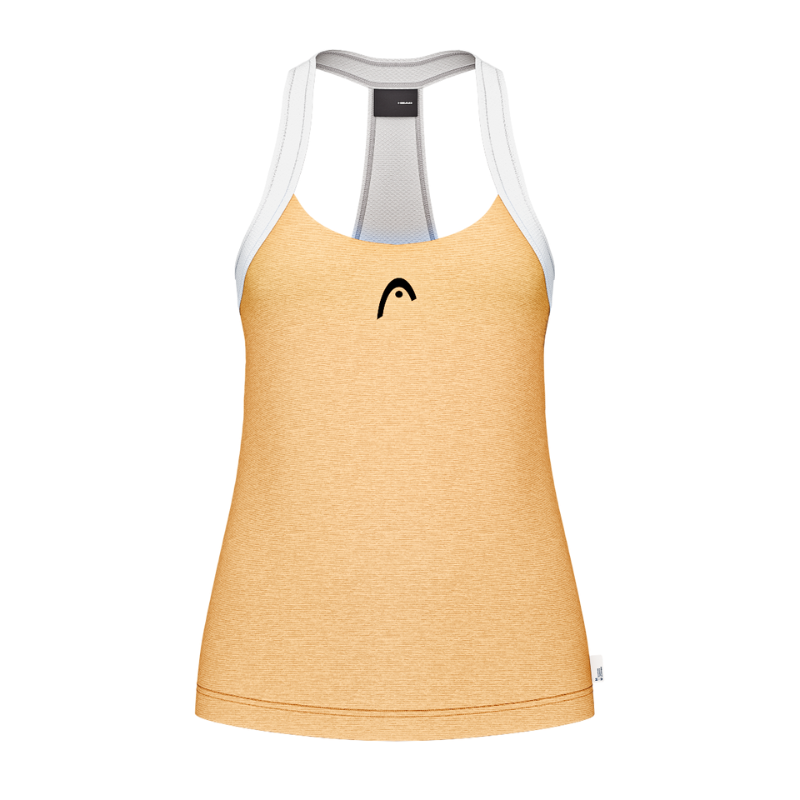 Débardeur Head Play Tech Tank Top Orange Femme