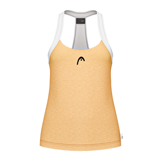 Débardeur Head Play Tech Tank Top Orange Femme